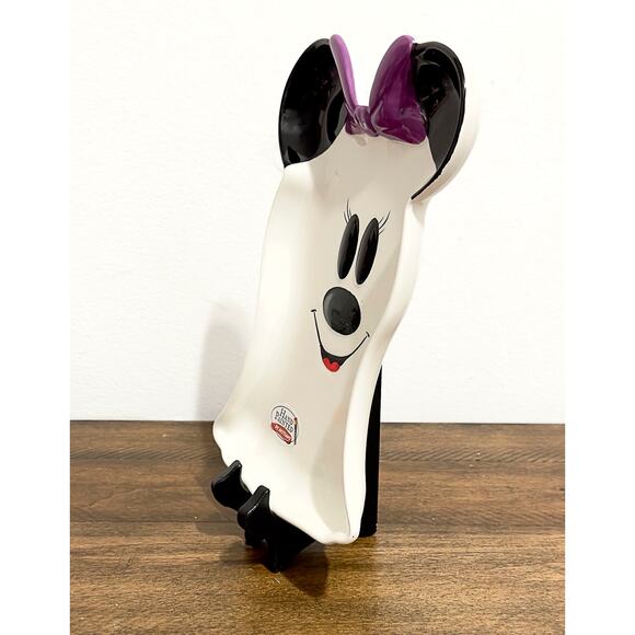 NWT: Disney - Minnie Mouse Ghost Halloween Figural Plate / Tray - Picture 3 of 4